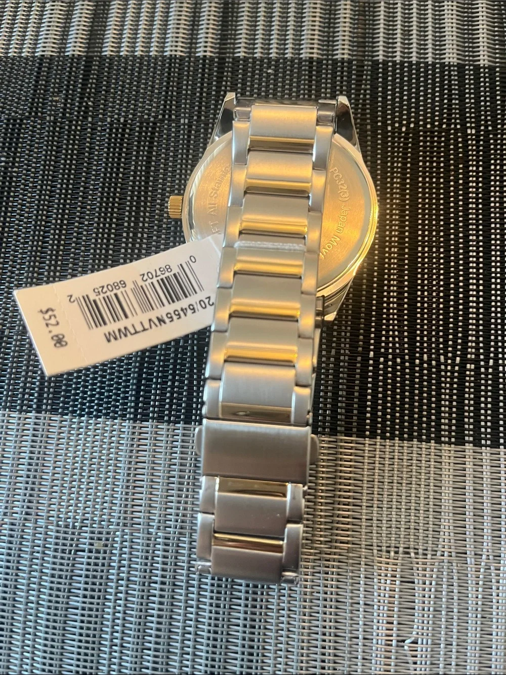 Armitron Silver and Gold Two-Tone Bracelet Watch